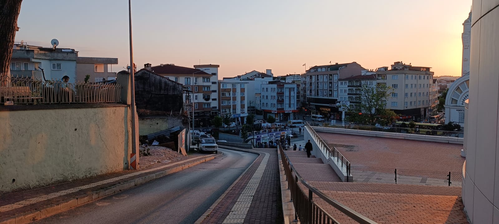 Bursa güne soğuk hava dalgası ile başladı