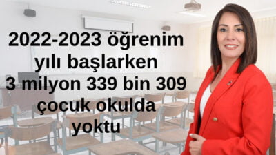 Zafer Partisi Genel Başkan Yardımcısı Esmaül Hüsna Aslan, 3 Milyon Çocuk Okula Gidemedi, Karne Sevincini Yaşayamadı