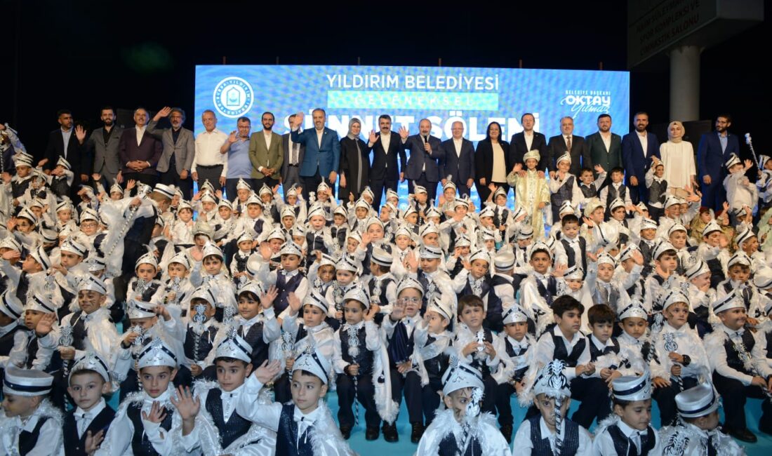 Bursa Yıldırım Belediyesi Sünnet Organizasyonu Düzenledi