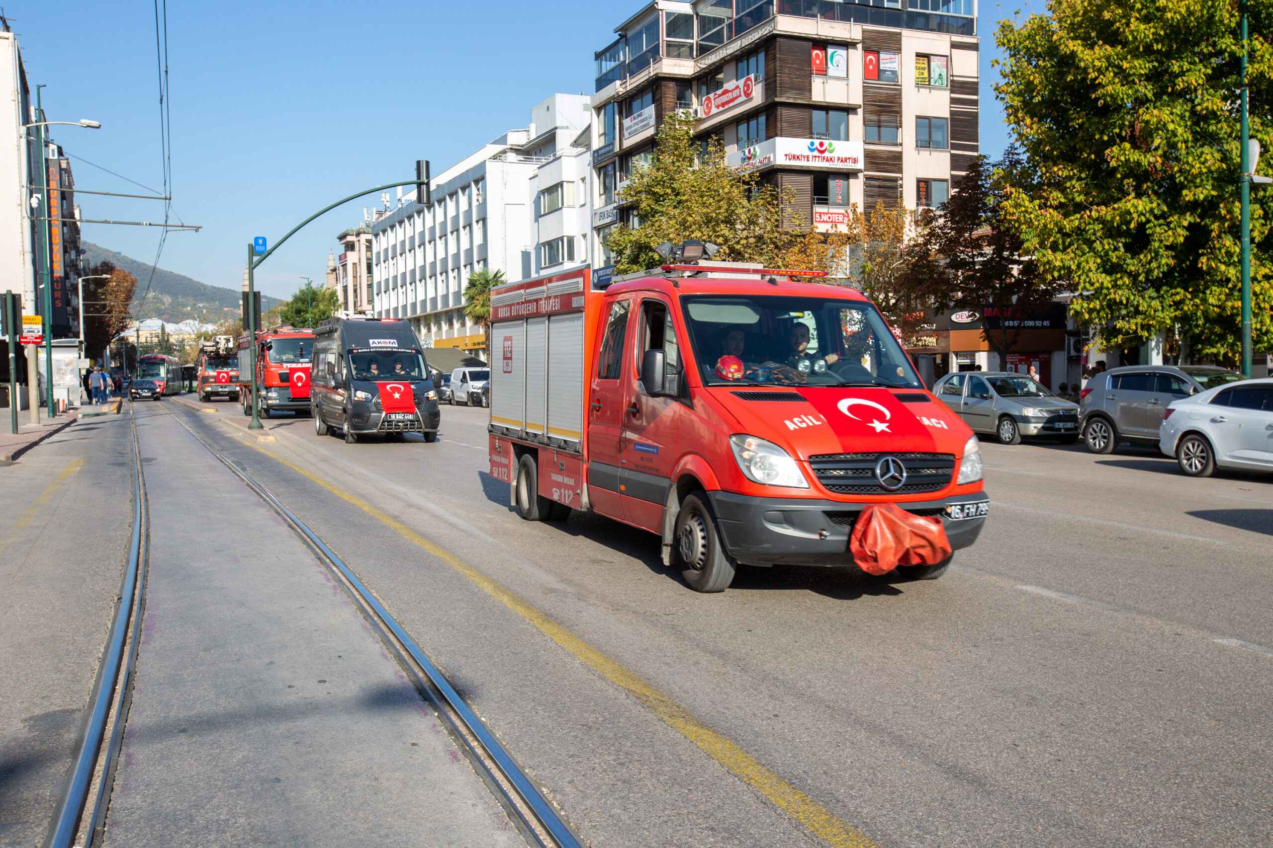 İtfaiye Teşkilatı’nın 309. Yıl Kutlamaları Bursa’da Coşkuyla Gerçekleştirildi