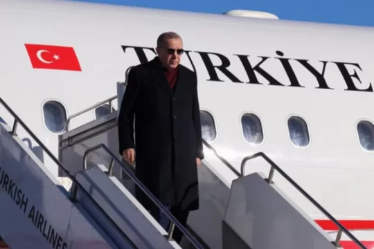 Erdoğan Özbekistan Ziyareti Yapıyor