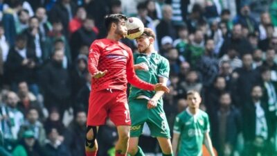 Bursaspor büyük fırsatı kaçırdı!