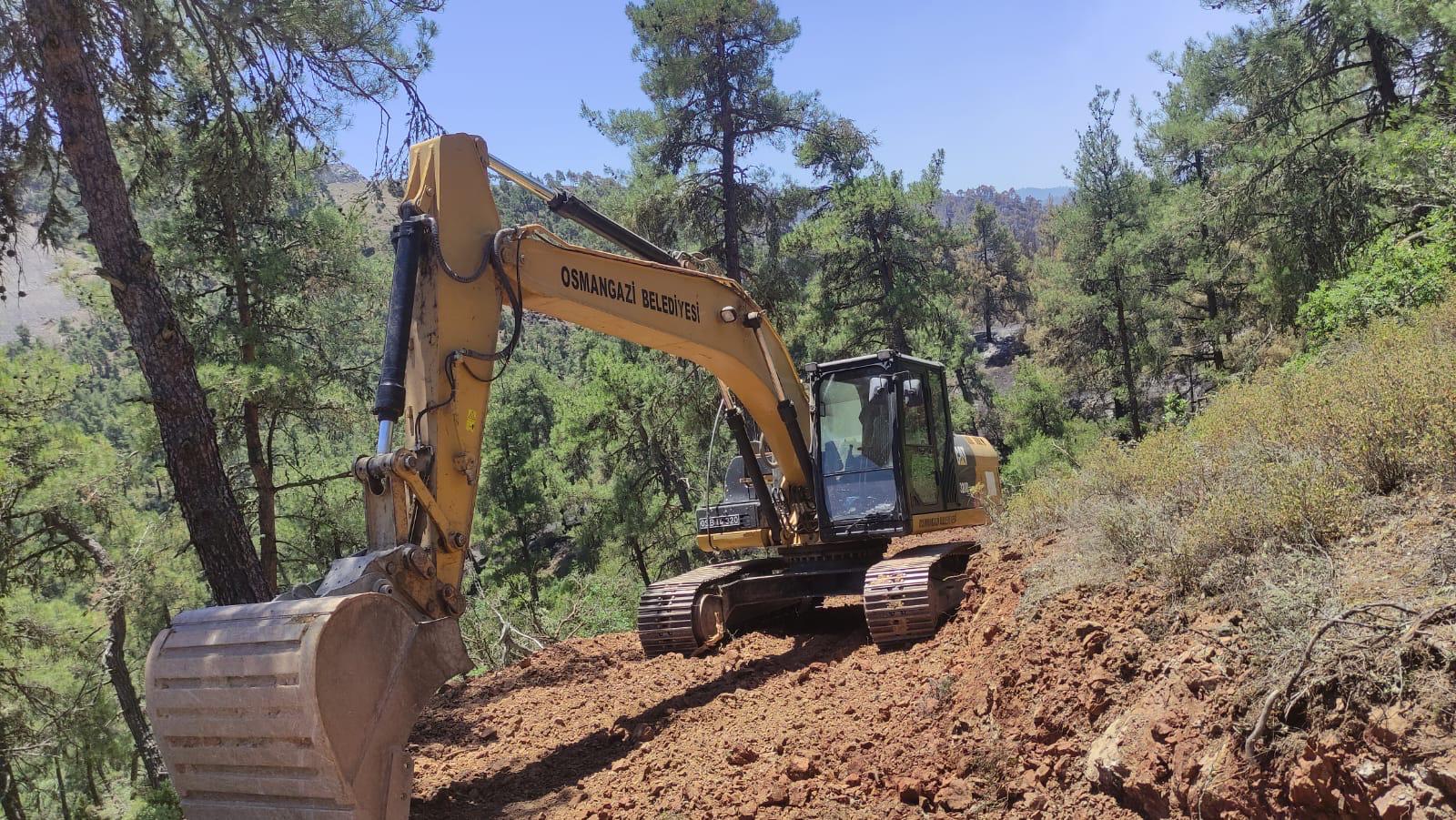 Osmangazi’den Büyükorhan’a yardım eli