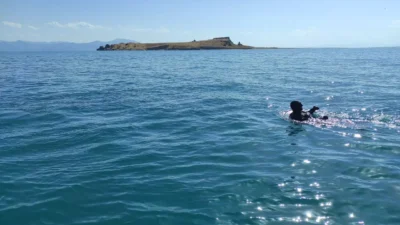 Van gölünde kayboldu!