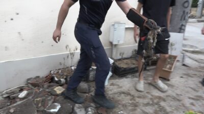 7 saatte kurtarılan yavru kedi üzdü!