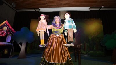 Hansel ve Gratel çocuklarla buluştu!