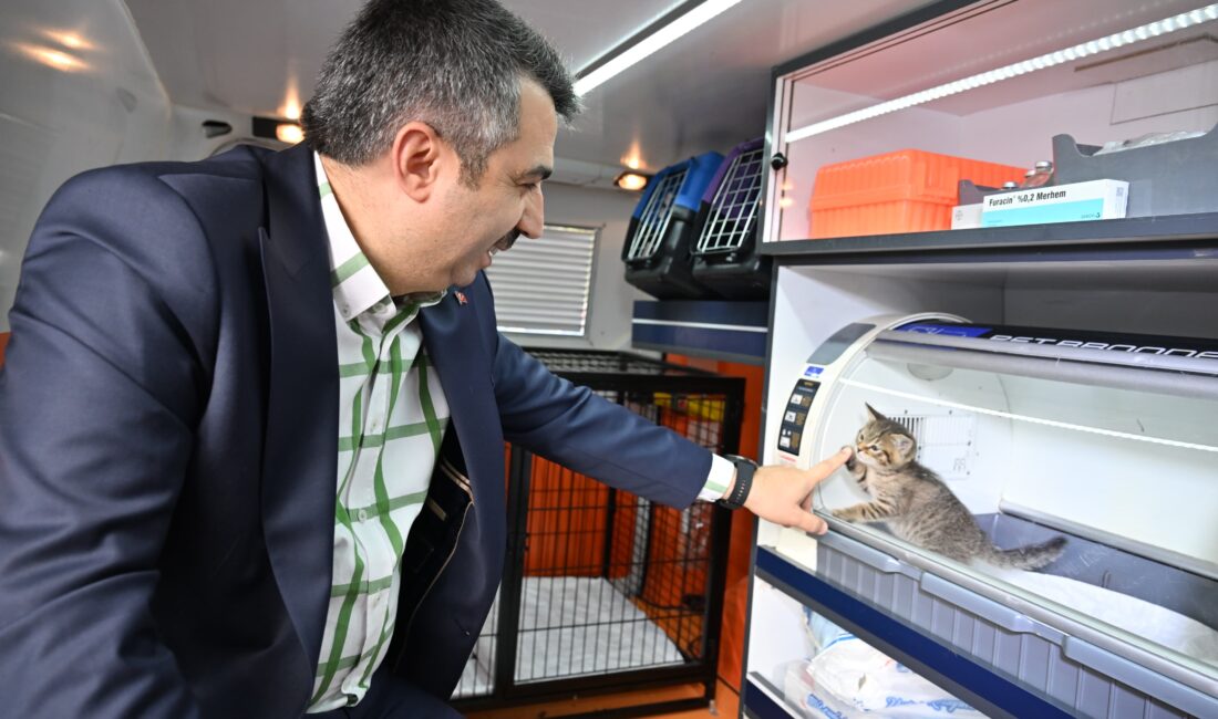 Yıldırım’da can dostu ambulans