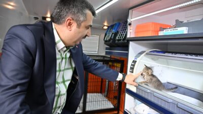 Yıldırım’da can dostu ambulans