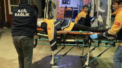 Bursa’da iki otomobil çarpıştı!