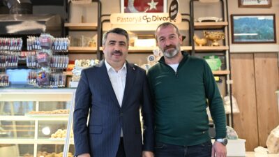 Yıldırım Belediye Başkanı Yılmaz komşu ziyaretinde!