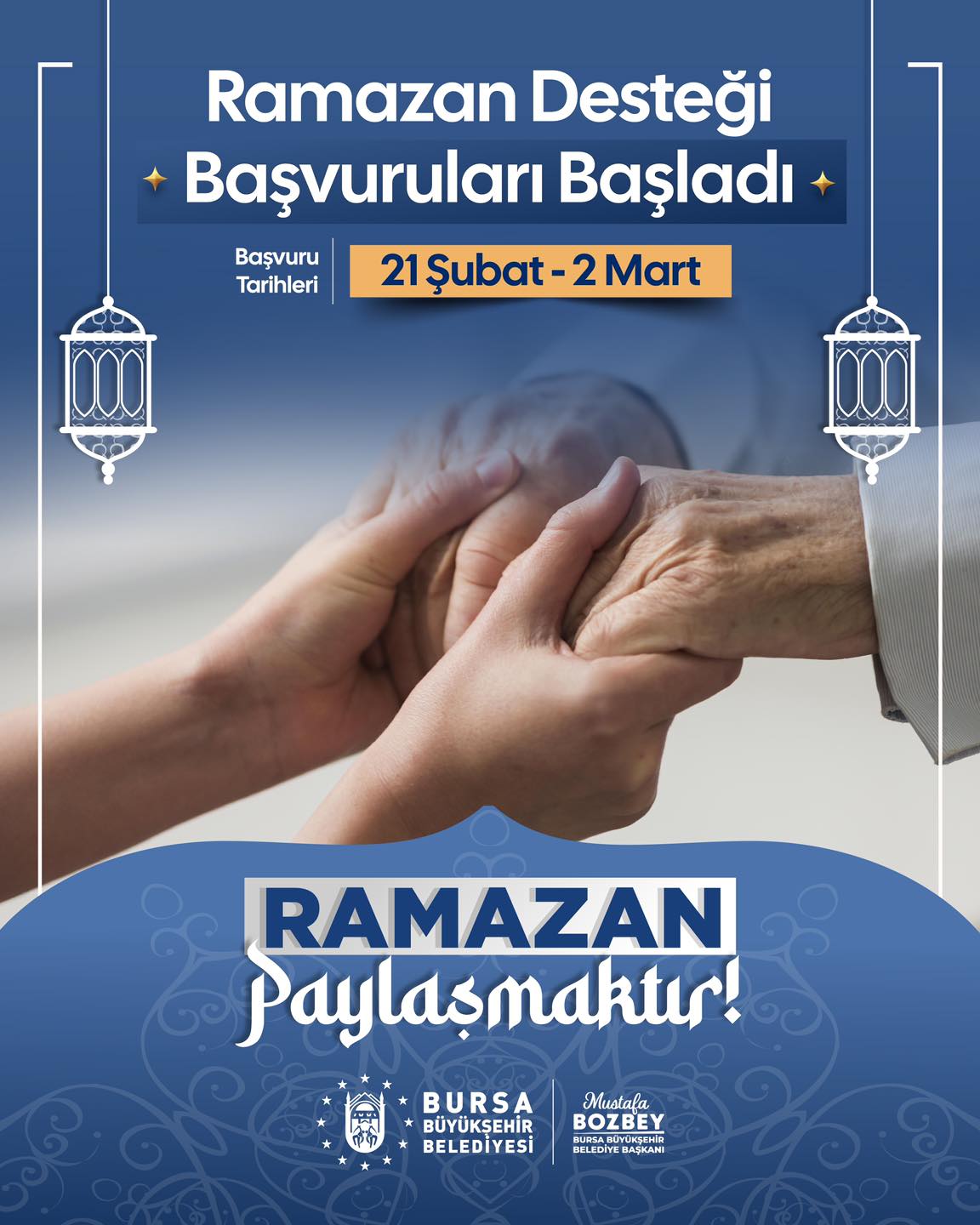 Bursa Büyükşehir Belediyesinden Ramazan desteği!