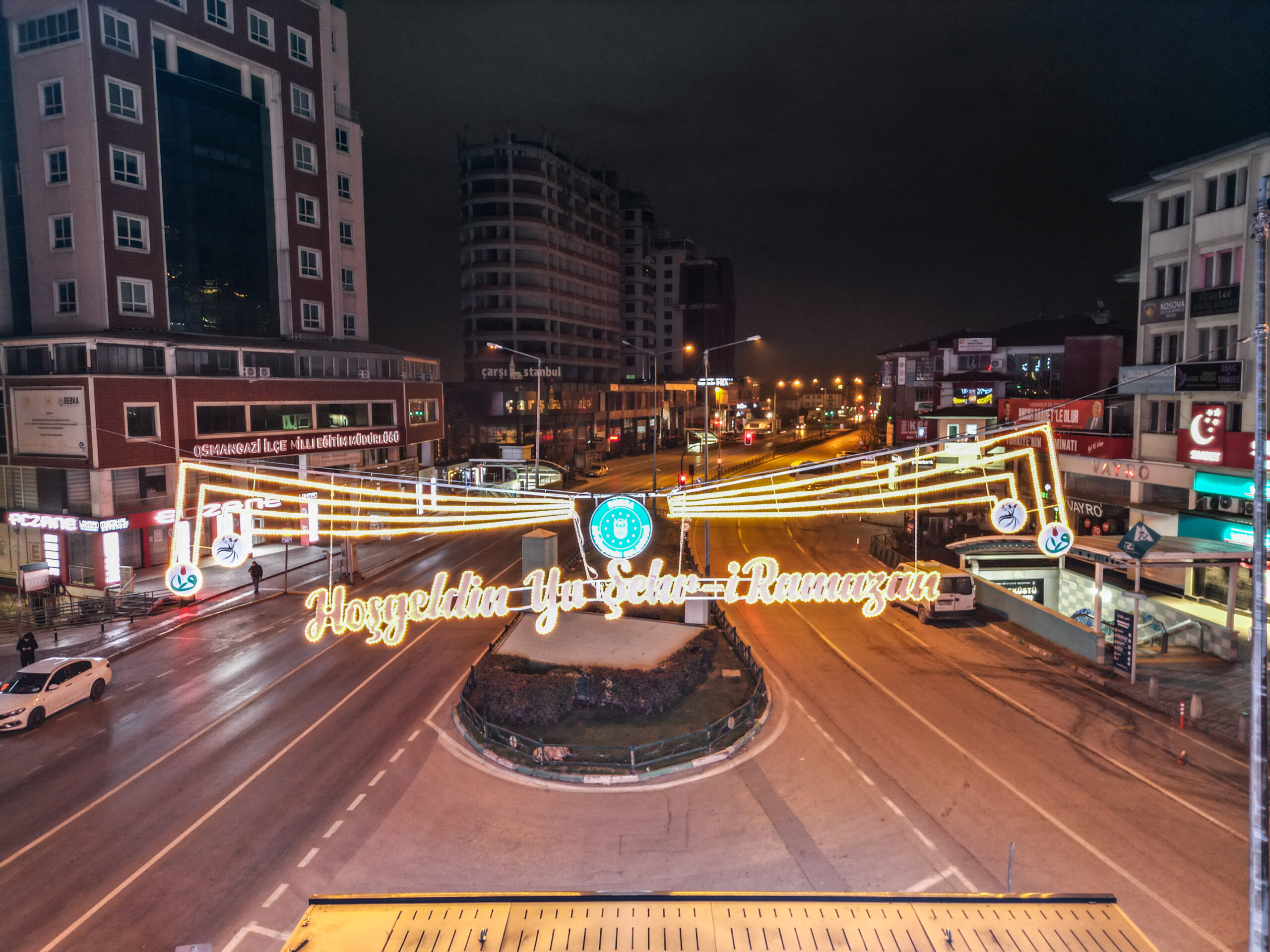 Bursa ramazan için süslendi!