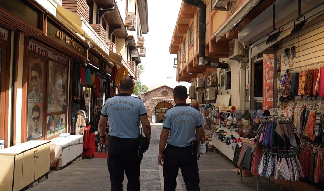 Büyükşehir zabıtası bayramda iş başında!
