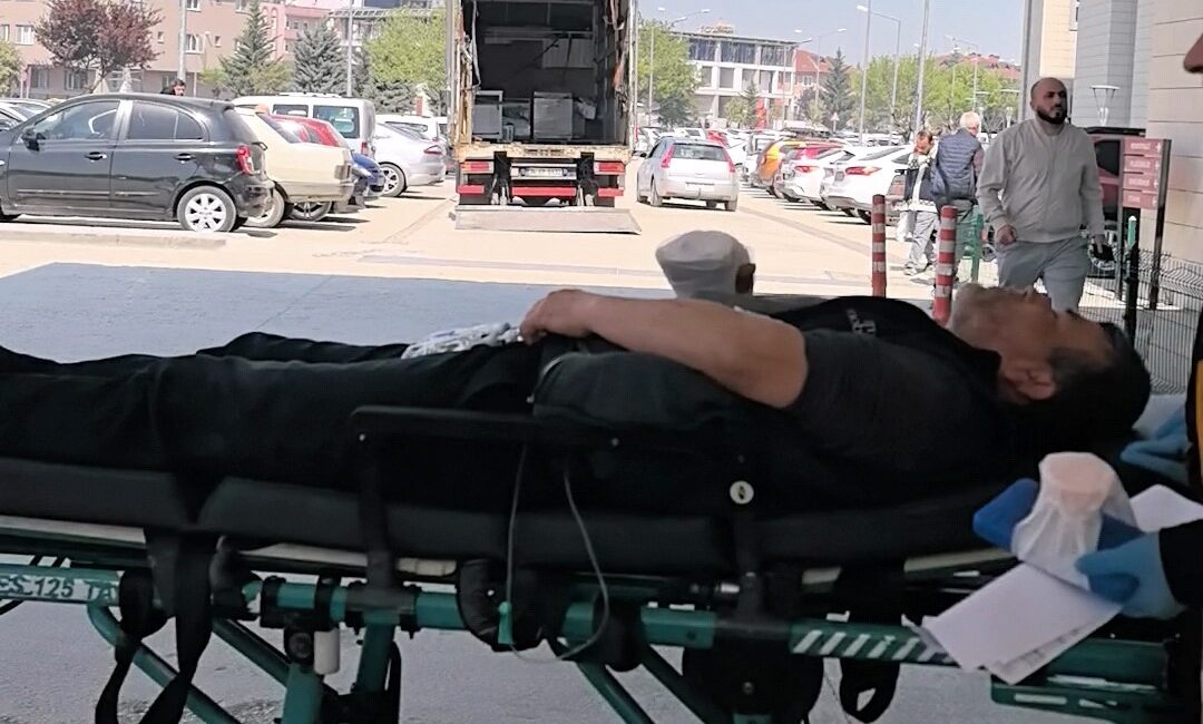 Elini makineye kaptıran işçinin parmağı koptu!