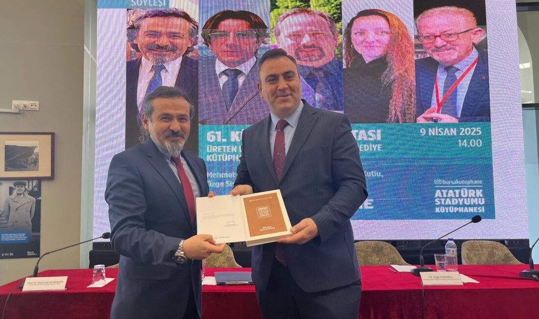 Bursa’da kütüphane ve kent konseyi konuları konuşuldu!