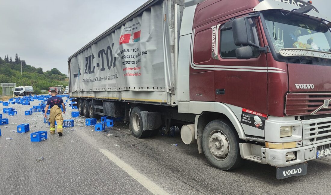 Bursa – Balıkesir yolunda kaza…