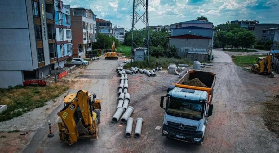 Bursa Büyükşehir Belediyesi altyapısı projelerini gerçekleştiriyor!