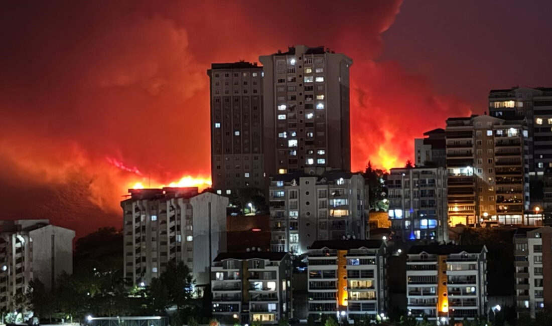 Bursa alevlere teslim oldu!