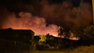 Şarköy’de orman yangını çıktı!