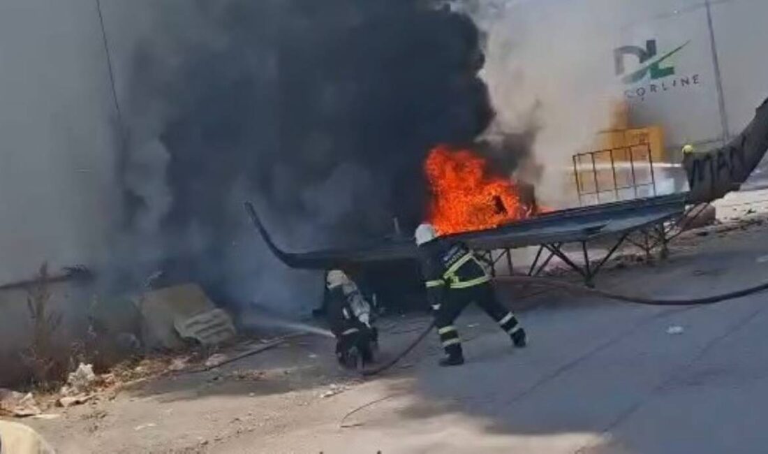 Bursa’da bir fabrikada büyük yangın!