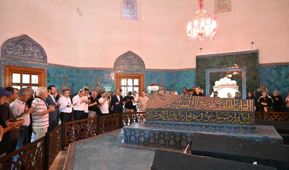 Yıldırım Sultan Çelebi Mehmet’i dualarla andı!