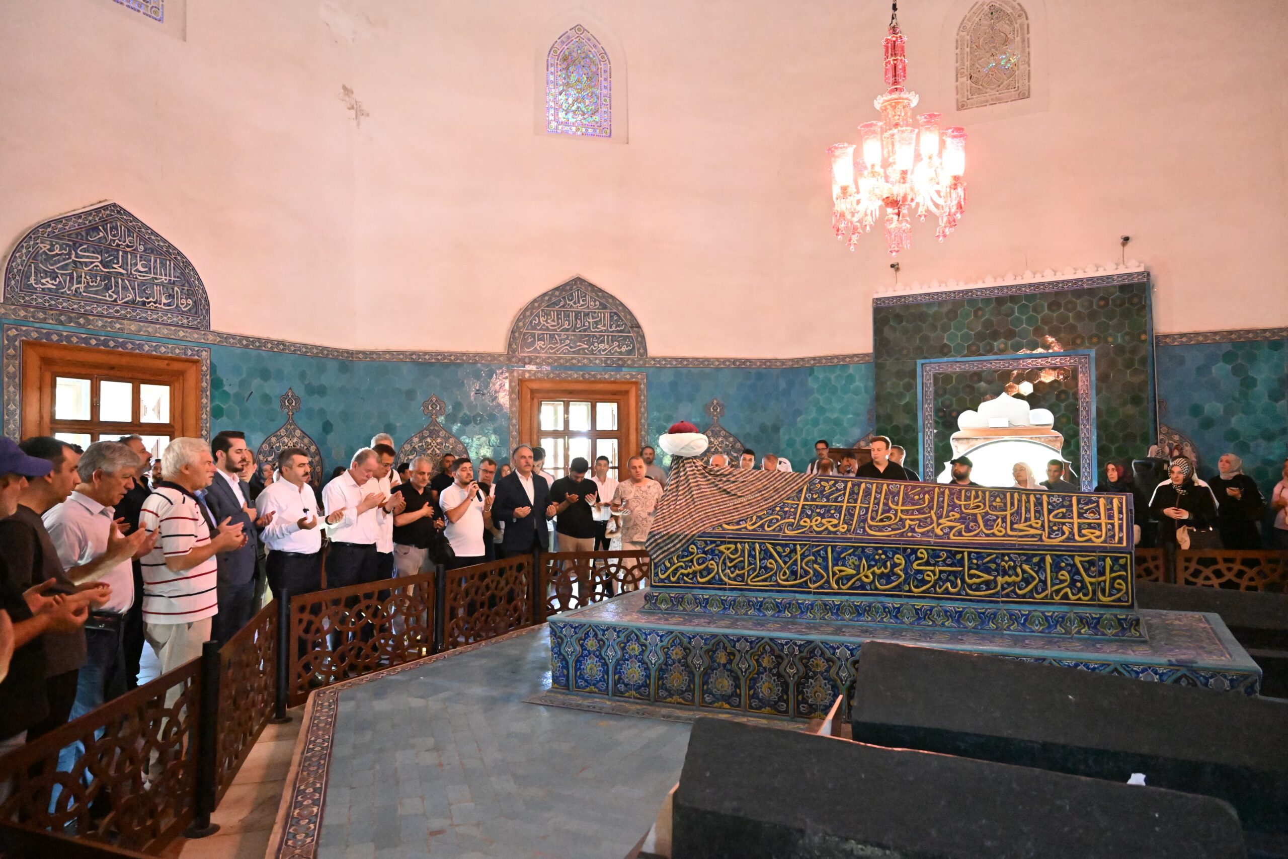 Yıldırım Sultan Çelebi Mehmet’i dualarla andı!