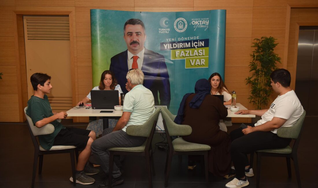 Yıldırım Belediyesinden yardım desteği!