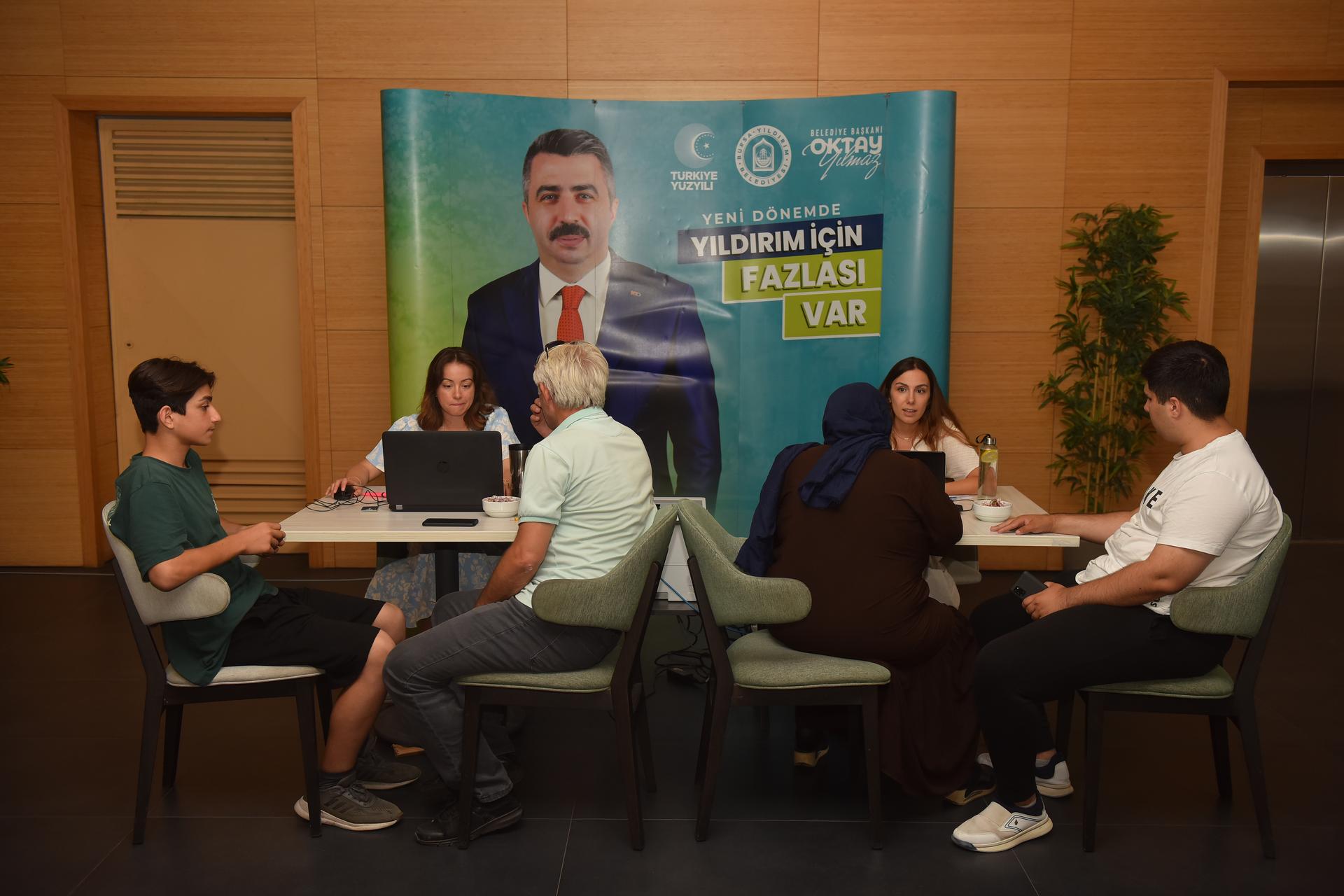 Yıldırım Belediyesinden yardım desteği!