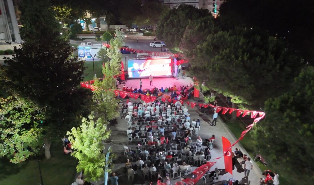 Yıldırım’da 15 Temmuz coşkusu!