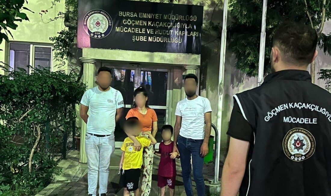 Bursa’da göçmen kaçakçılığı operasyonu: 1 organizatör yakalandı