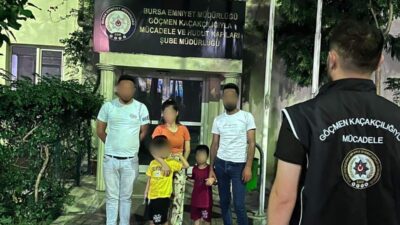 Bursa’da göçmen kaçakçılığı operasyonu: 1 organizatör yakalandı
