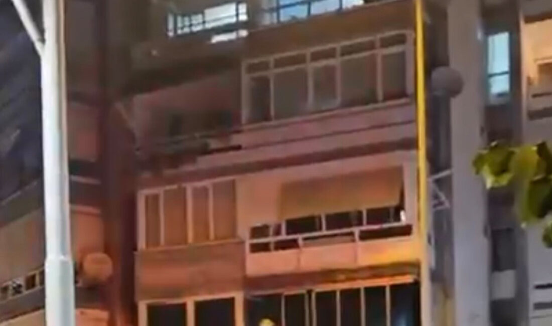 Bursa’da bir evde yangın çıktı!