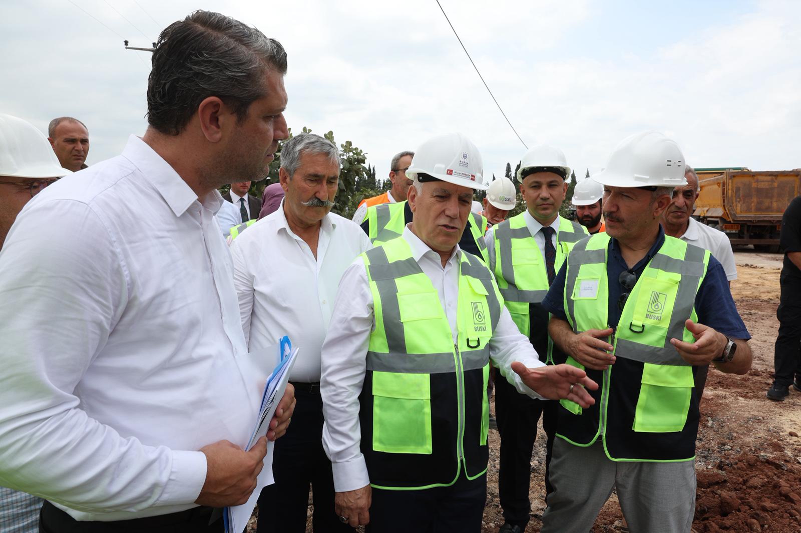 Çınarcık Barajı’nın suyu 1 Eylül’de Bursa’yla buluşuyor