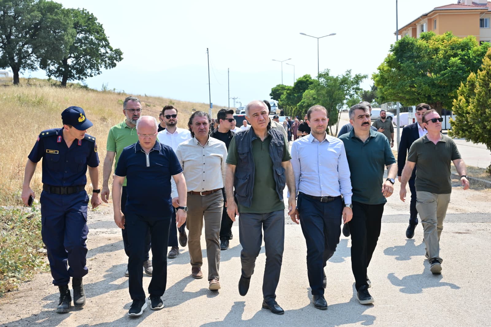 Yangın felaketine Yıldırım Müdahale!
