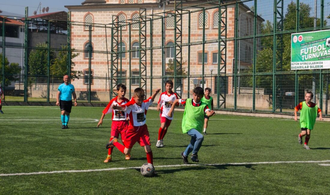 KURAN KURSLARI ARASI FUTBOL TURNUVASI BAŞLADI