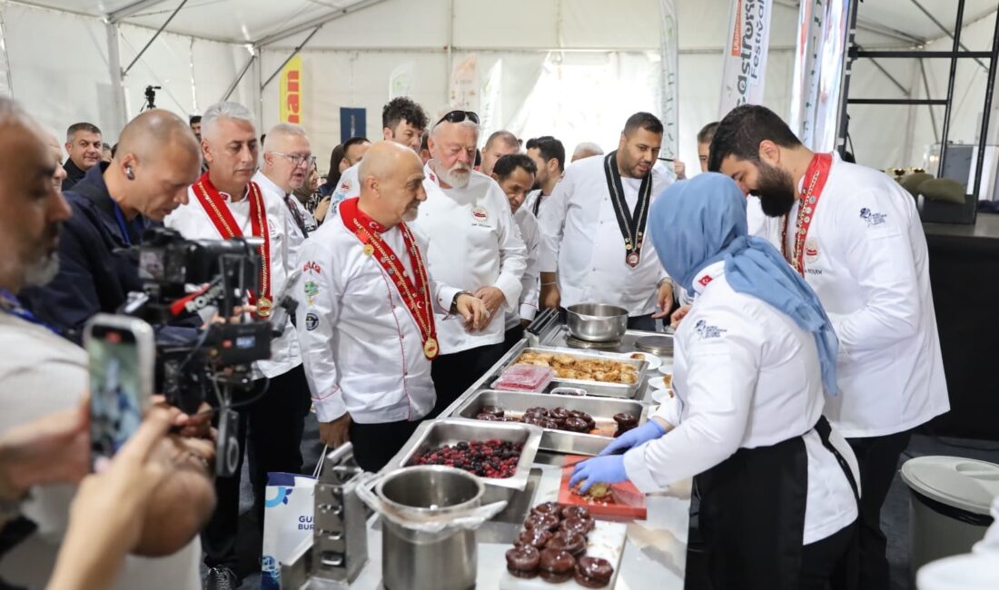 Bursa’nın gastronomi şölenine usta şeflerden tam not