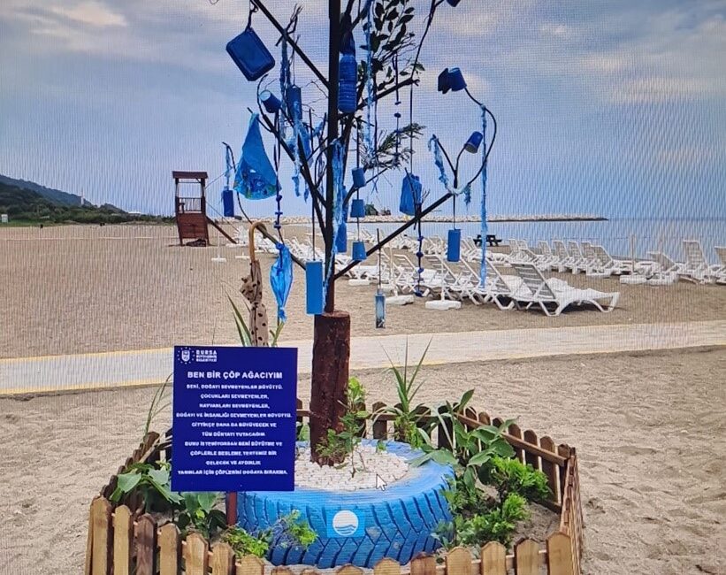 Bursa’da atıklar sanat eserine dönüşüyor