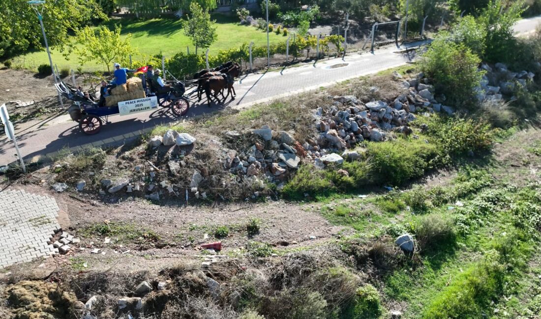 Barış için at üzerinde 4 bin 800 kilometre
