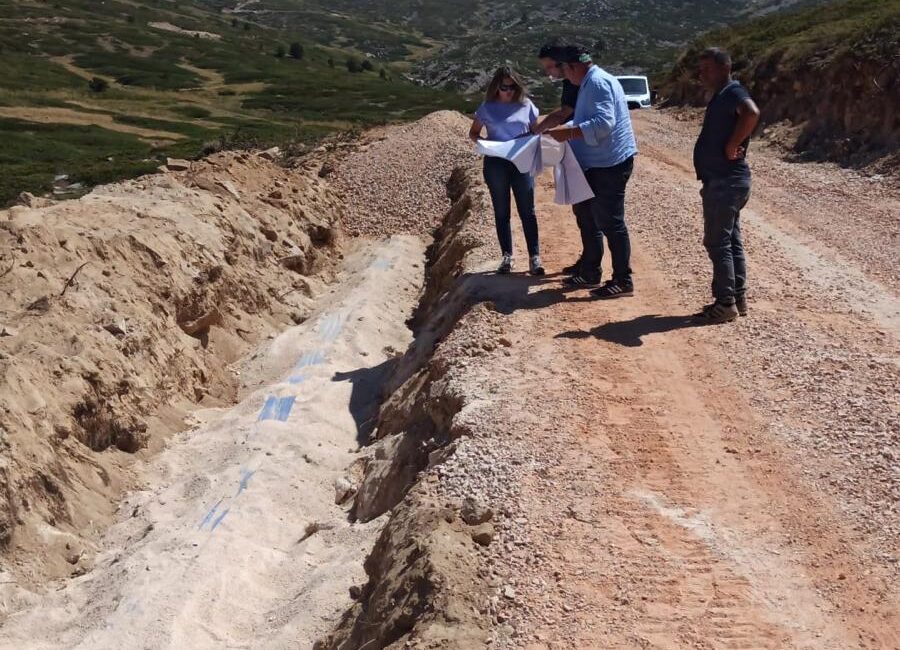 Uludağ’ın içme suyu hattı yenilendi