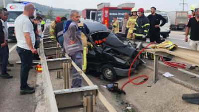Bursa’da feci kaza: 4 yaralı