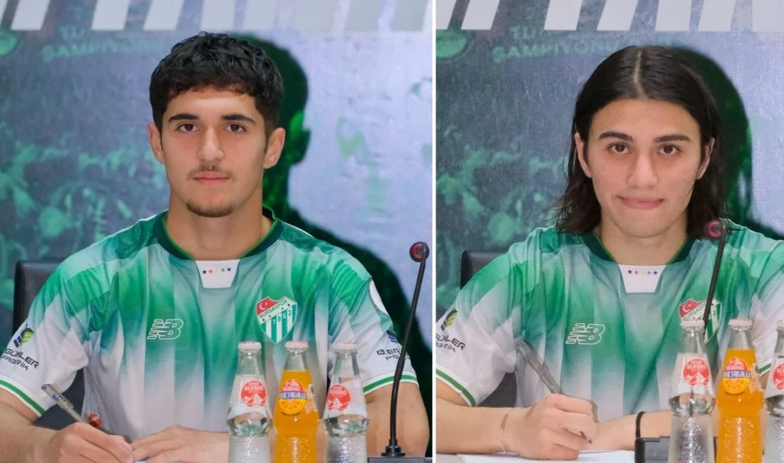 Bursaspor iki oyuncusunun sözleşmesini 2028’e kadar uzattı Bursaspor iki oyuncusunun sözleşmesini 2028’e kadar uzattı