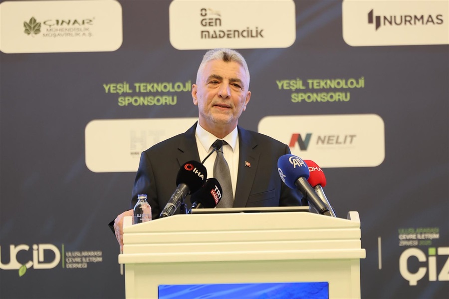 Ticaret Bakanı Bolat, 2. Uluslararası Çevre İletişim Zirvesi’nde Konuştu Ticaret Bakanı Bolat, 2. Uluslararası Çevre İletişim Zirvesi’nde Konuştu