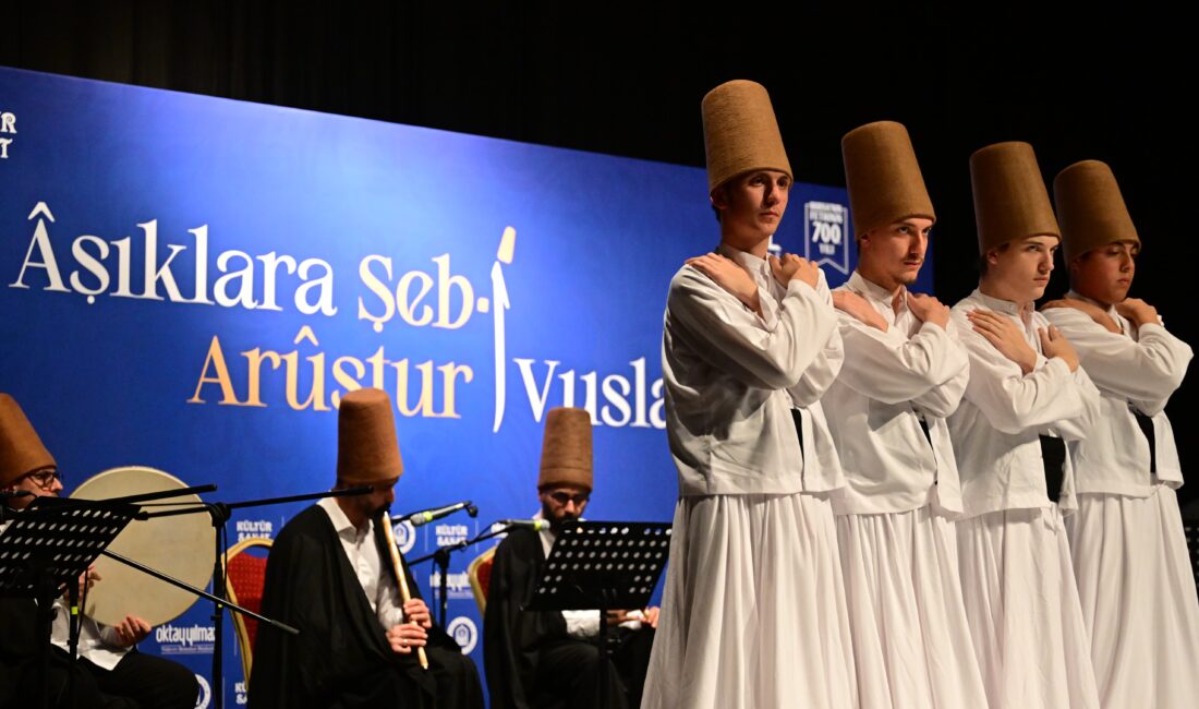YILDIRIM’DA MEVLANA’YA VEFA GECESİ