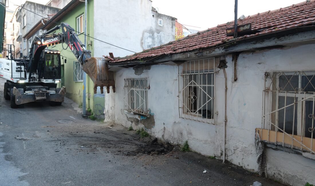 YILDIRIM’DA METRUK YAPILARA YER YOK