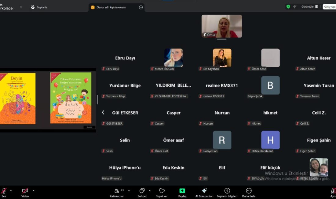 YILDIRIM’DA ÇOCUK SAĞLIĞI MASAYA YATIRILDI