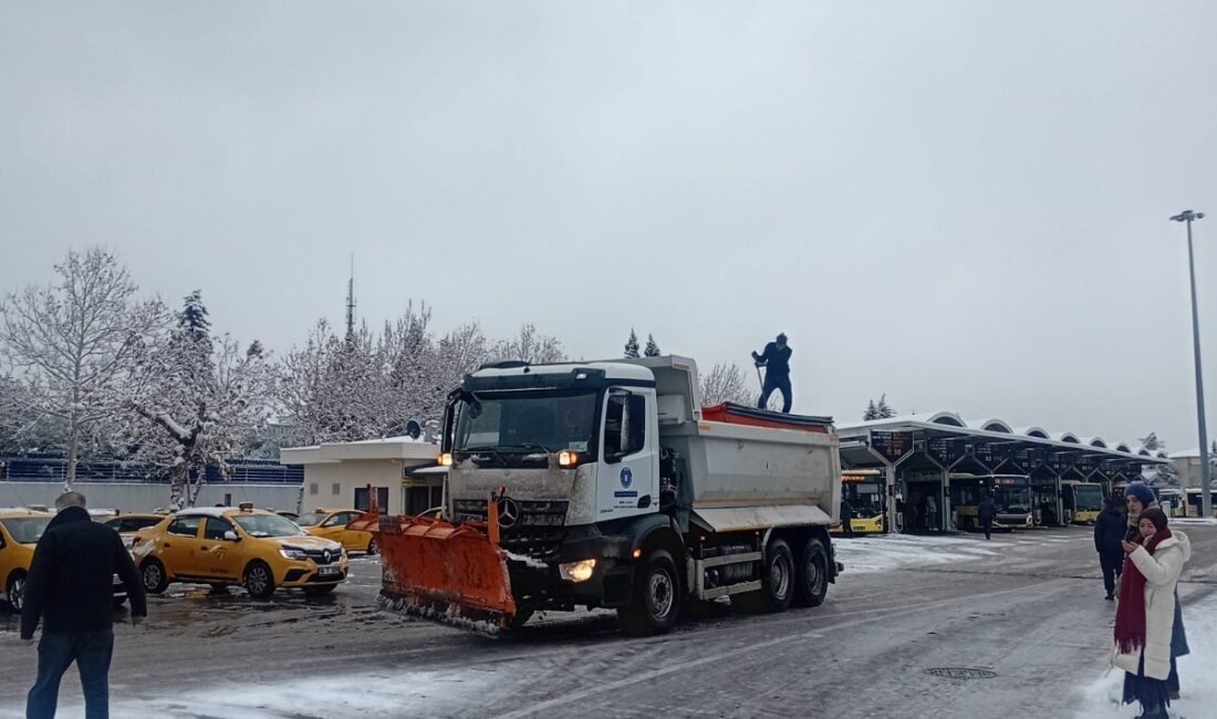 Büyükşehir kar ve lodosa geçit vermedi