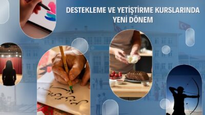DESTEKLEME VE YETİŞTİRME KURSLARINDA YENİ DÖNEM BAŞLIYOR