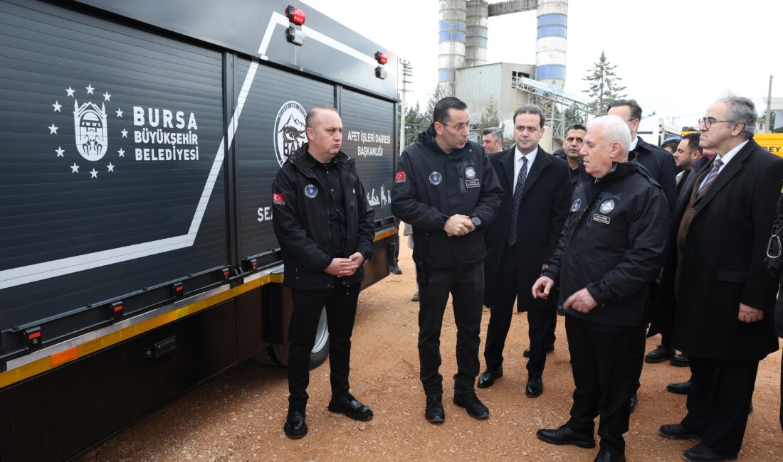 Bursa afetlere karşı dirençli hale geliyor