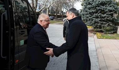 Millî Savunma Bakanı Yaşar Güler, Beraberinde TSK Komuta Kademesi ile Birlikte İçişleri Bakanı Mustafa Çiftçi’ye Hayırlı Olsun Ziyareti Gerçekleştirdi Millî Savunma Bakanı Yaşar Güler, Beraberinde TSK Komuta Kademesi ile Birlikte İçişleri Bakanı Mustafa Çiftçi’ye Hayırlı Olsun Ziyareti Gerçekleştirdi