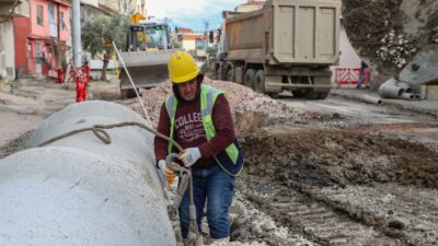 Mustafakemalpaşa’nın altyapısı Büyükşehir’le yenileniyor